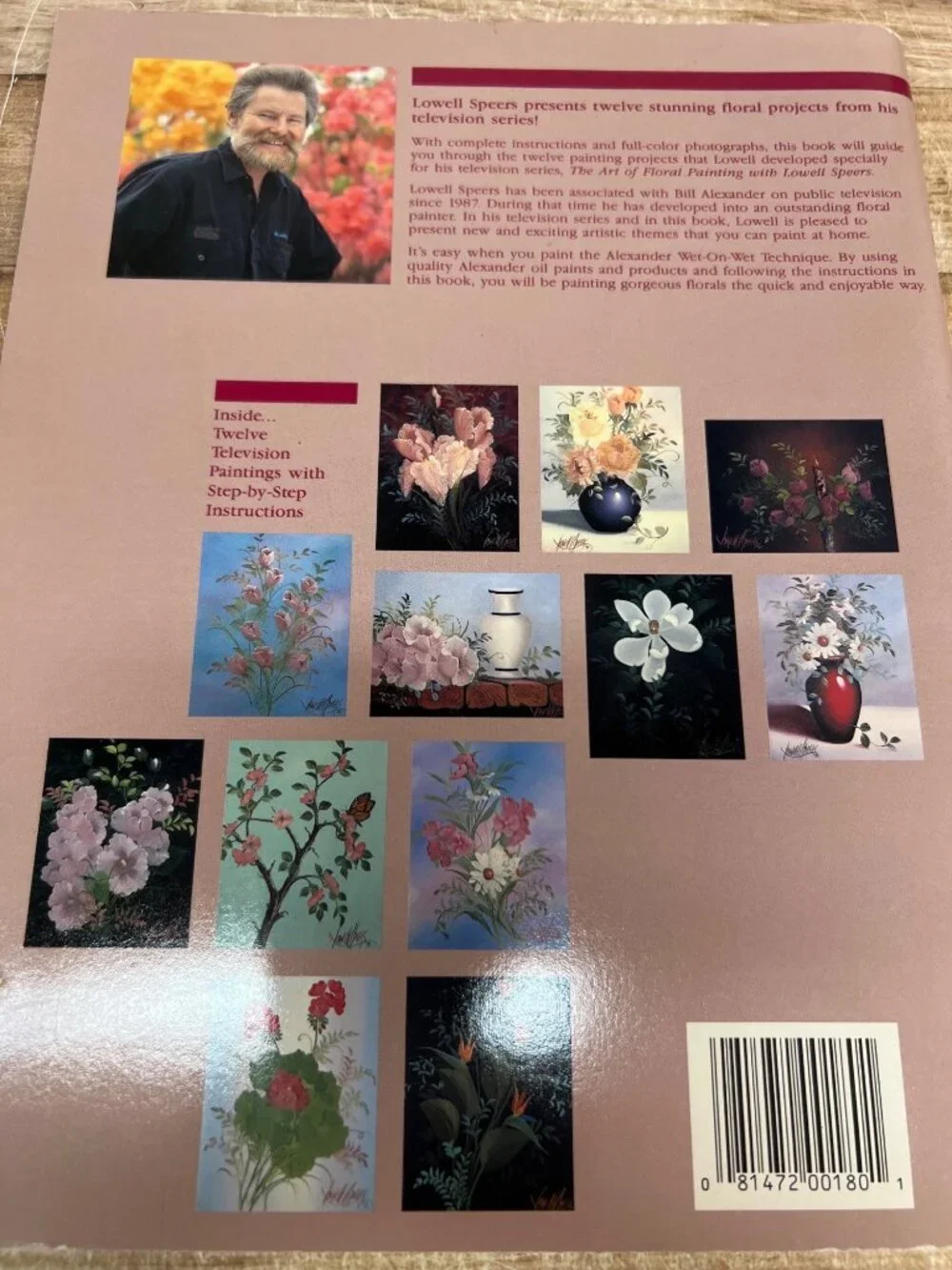 The Art Of Floral Painting With Lowell Speers Series 1 Wet-On-Wet Oil Technique